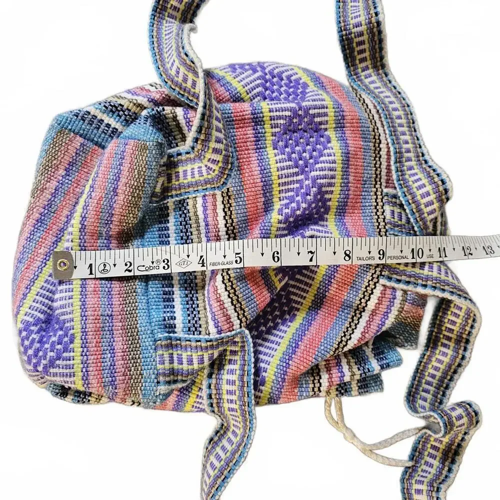 Nomad Woven Multicolor Crossbody Bag